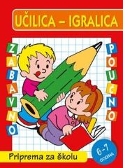 IGRALICA-(M)UČILICA-CRVENA 6-7GOD