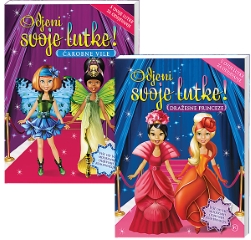 ODJENI SVOJE LUTKE-ČAROBNE VILE,DRAŽESNE PRINCEZE ODJENI SVOJE LUTKE-ČAROBNE VILE,DRAŽESNE PRINCEZE